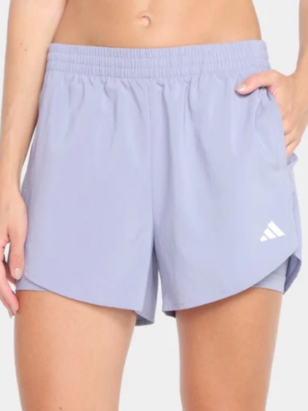 Adidas M3 AEROREADY Light Lavender Running Shorts
